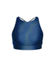 Hologram High Neck Spaghetti Strap Crop