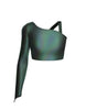 Hologram Sparks Fly Crop Top
