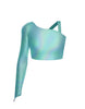 Hologram Sparks Fly Crop Top