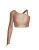 Hologram Sparks Fly Crop Top