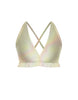 Hologram V Bra with Ruffles