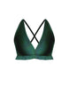 Hologram V Bra with Ruffles