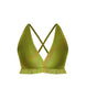 Hologram V Bra with Ruffles