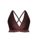 Hologram V Bra with Ruffles