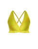 Hologram V Bra with Ruffles