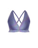 Hologram V Bra with Ruffles