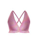 Hologram V Bra with Ruffles