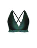 Hologram V Bra with Ruffles
