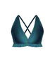 Hologram V Bra with Ruffles
