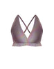 Hologram V Bra with Ruffles