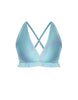 Hologram V Bra with Ruffles