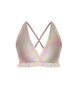 Hologram V Bra with Ruffles