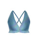 Hologram V Bra with Ruffles