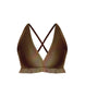 Hologram V Bra with Ruffles