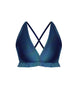 Hologram V Bra with Ruffles