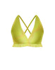 Hologram V Bra with Ruffles