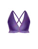 Hologram V Bra with Ruffles