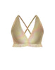 Hologram V Bra with Ruffles