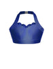 Hologram Halter Sweetheart Bra with Ruffle