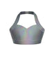 Hologram Halter Sweetheart Bra