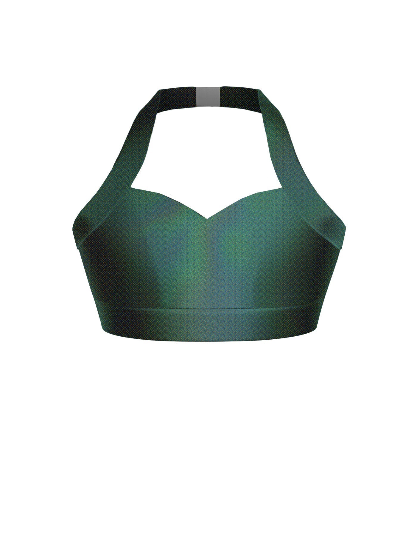 Hologram Halter Sweetheart Bra