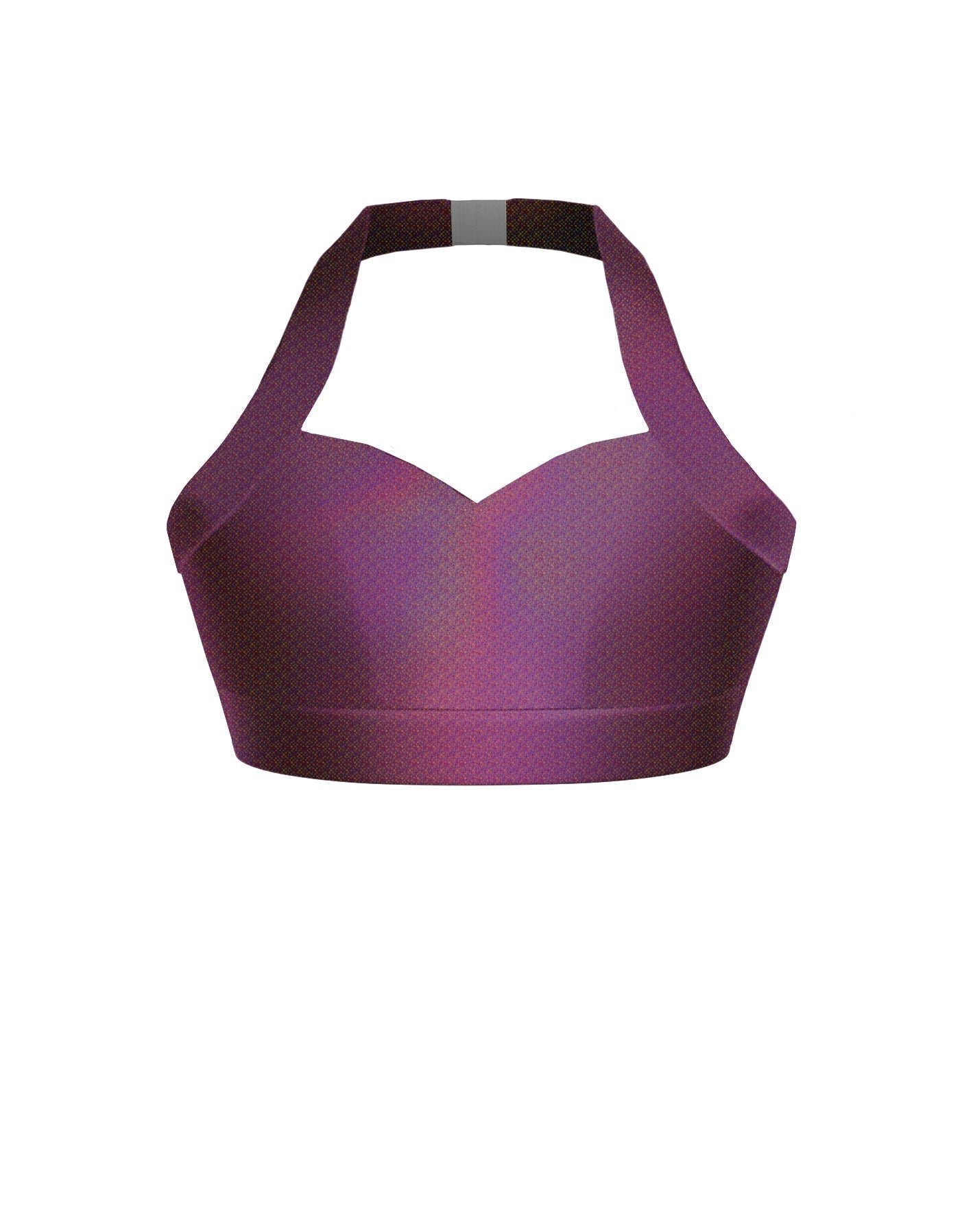 Hologram Halter Sweetheart Bra