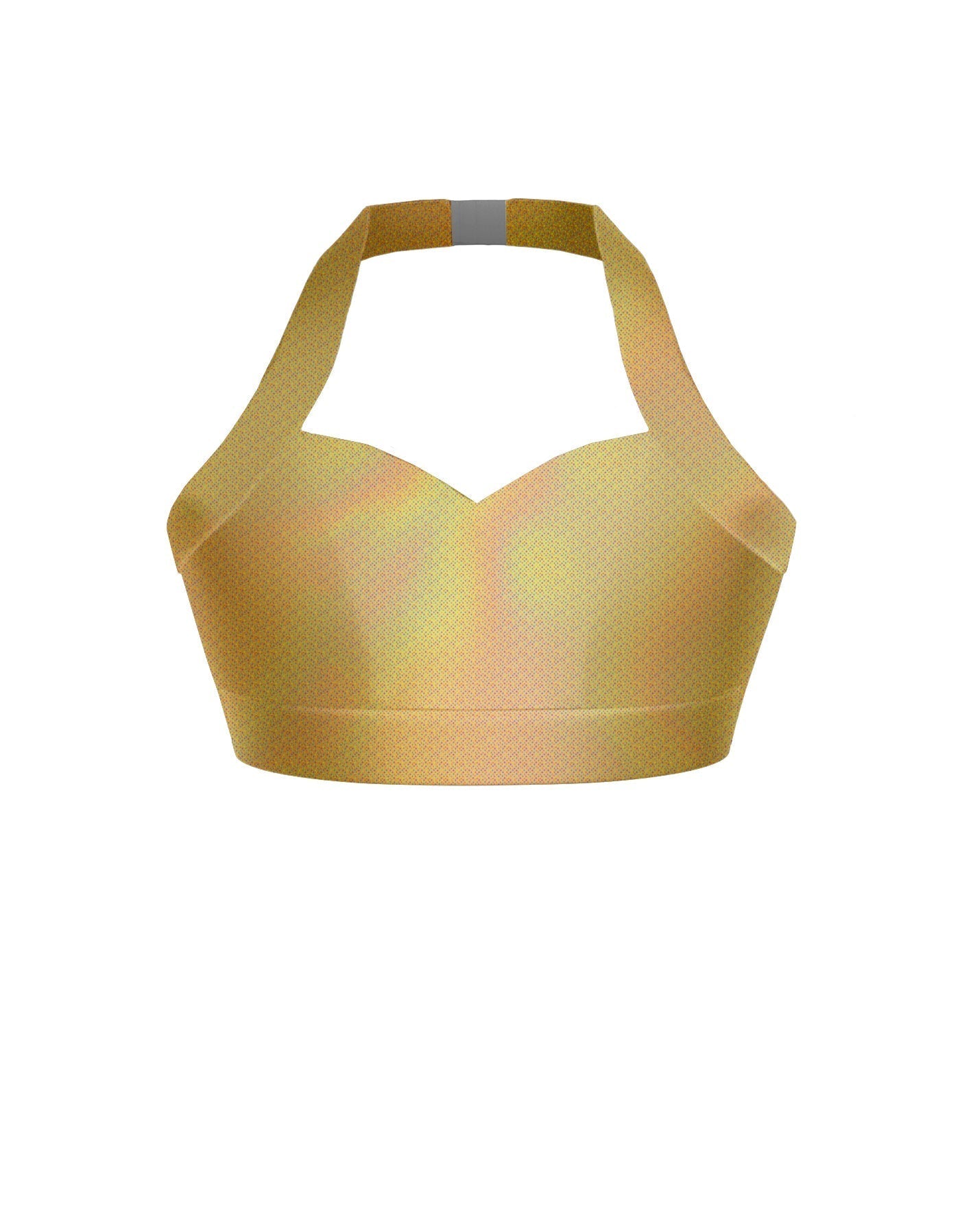 Hologram Halter Sweetheart Bra