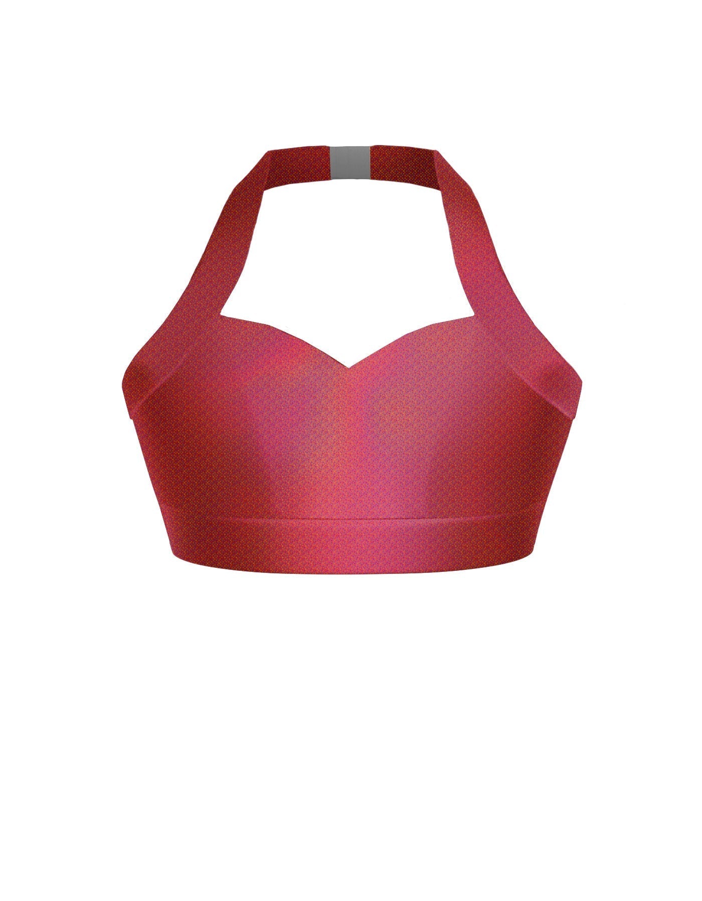 Hologram Halter Sweetheart Bra