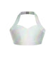 Hologram Halter Sweetheart Bra