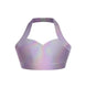 Hologram Halter Sweetheart Bra