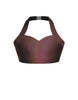 Hologram Halter Sweetheart Bra