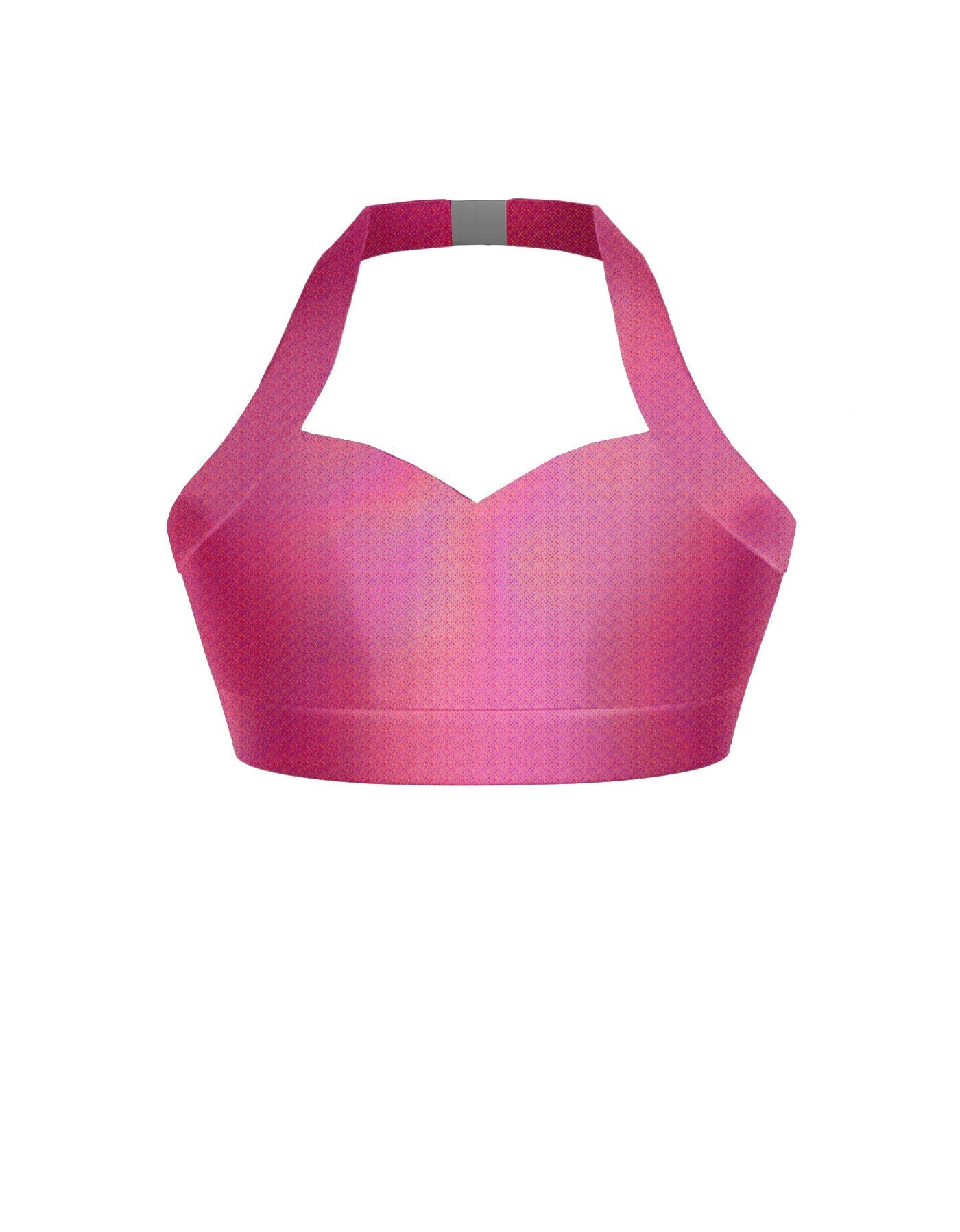 Hologram Halter Sweetheart Bra