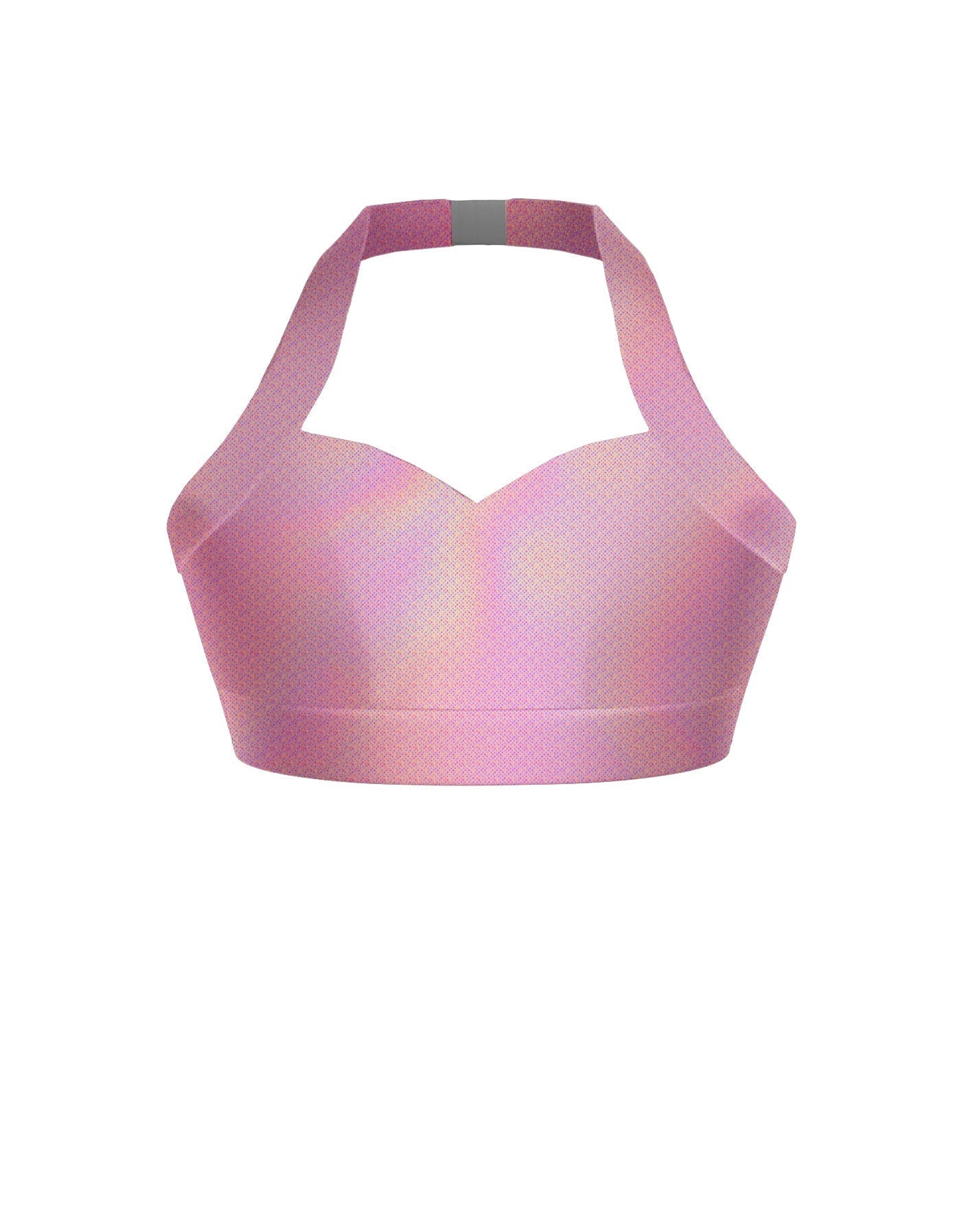 Hologram Halter Sweetheart Bra
