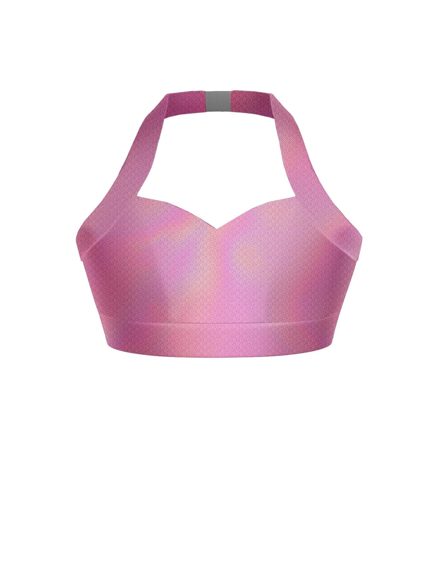 Hologram Halter Sweetheart Bra