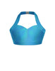 Hologram Halter Sweetheart Bra