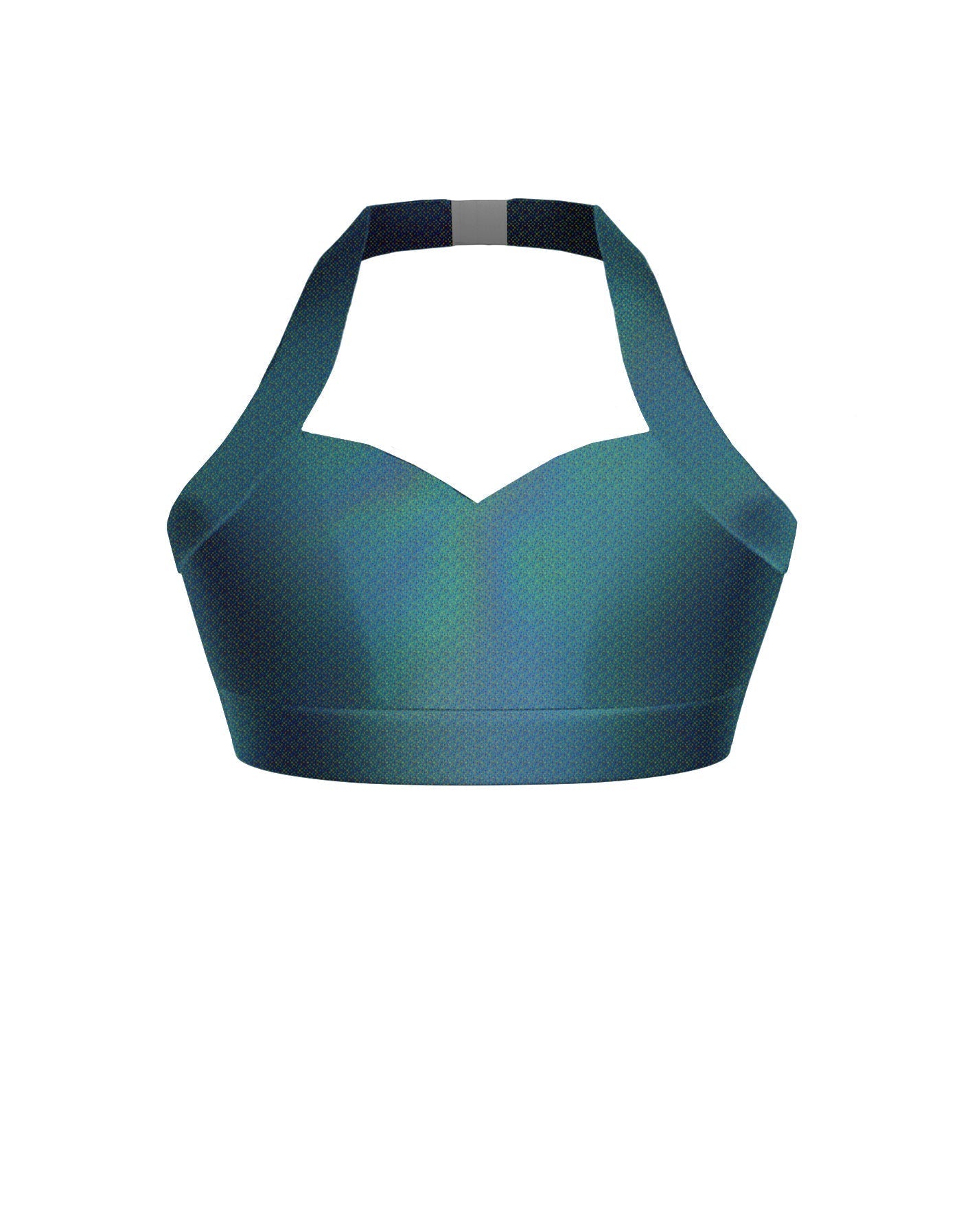Hologram Halter Sweetheart Bra
