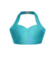 Hologram Halter Sweetheart Bra