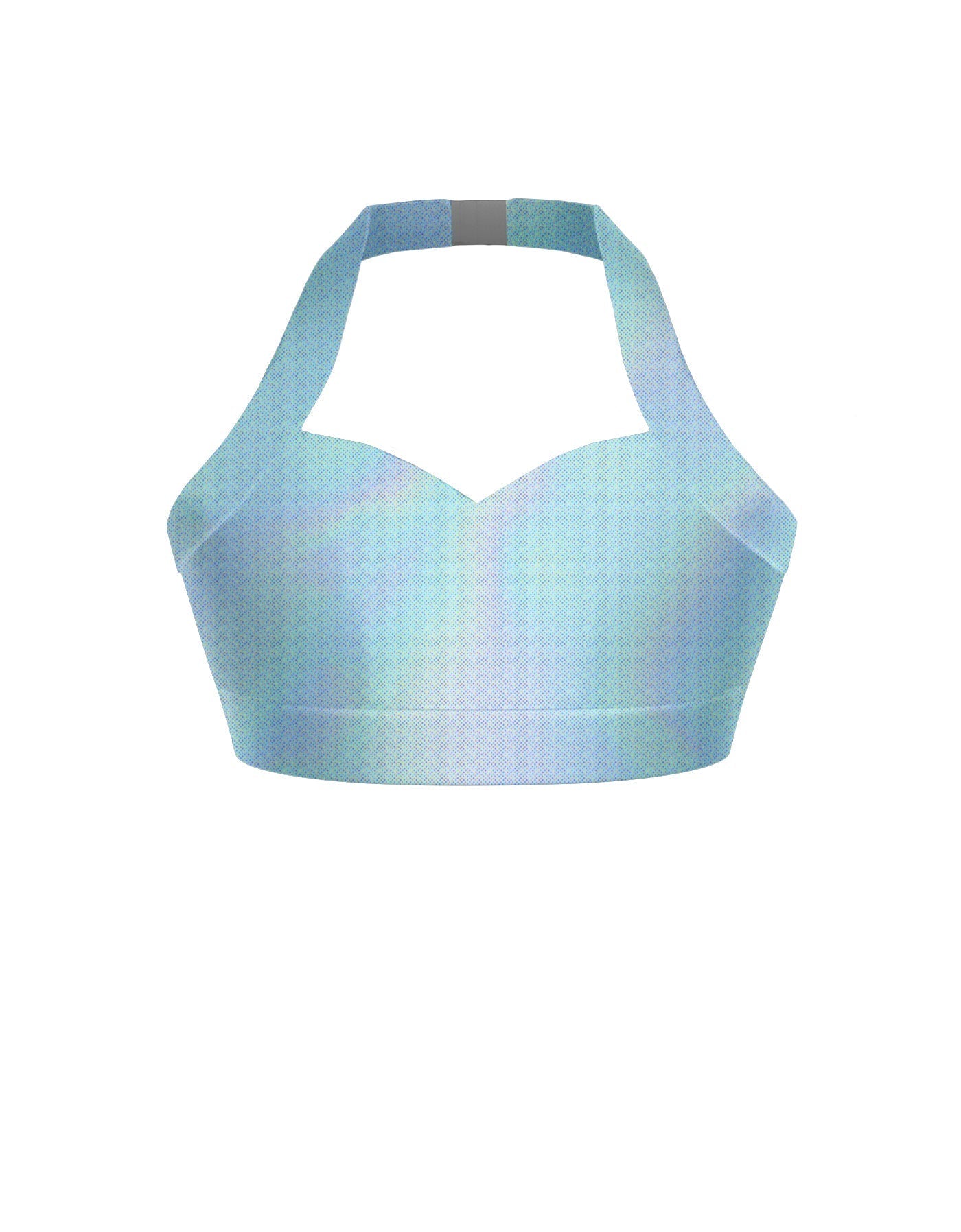 Hologram Halter Sweetheart Bra