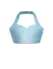 Hologram Halter Sweetheart Bra