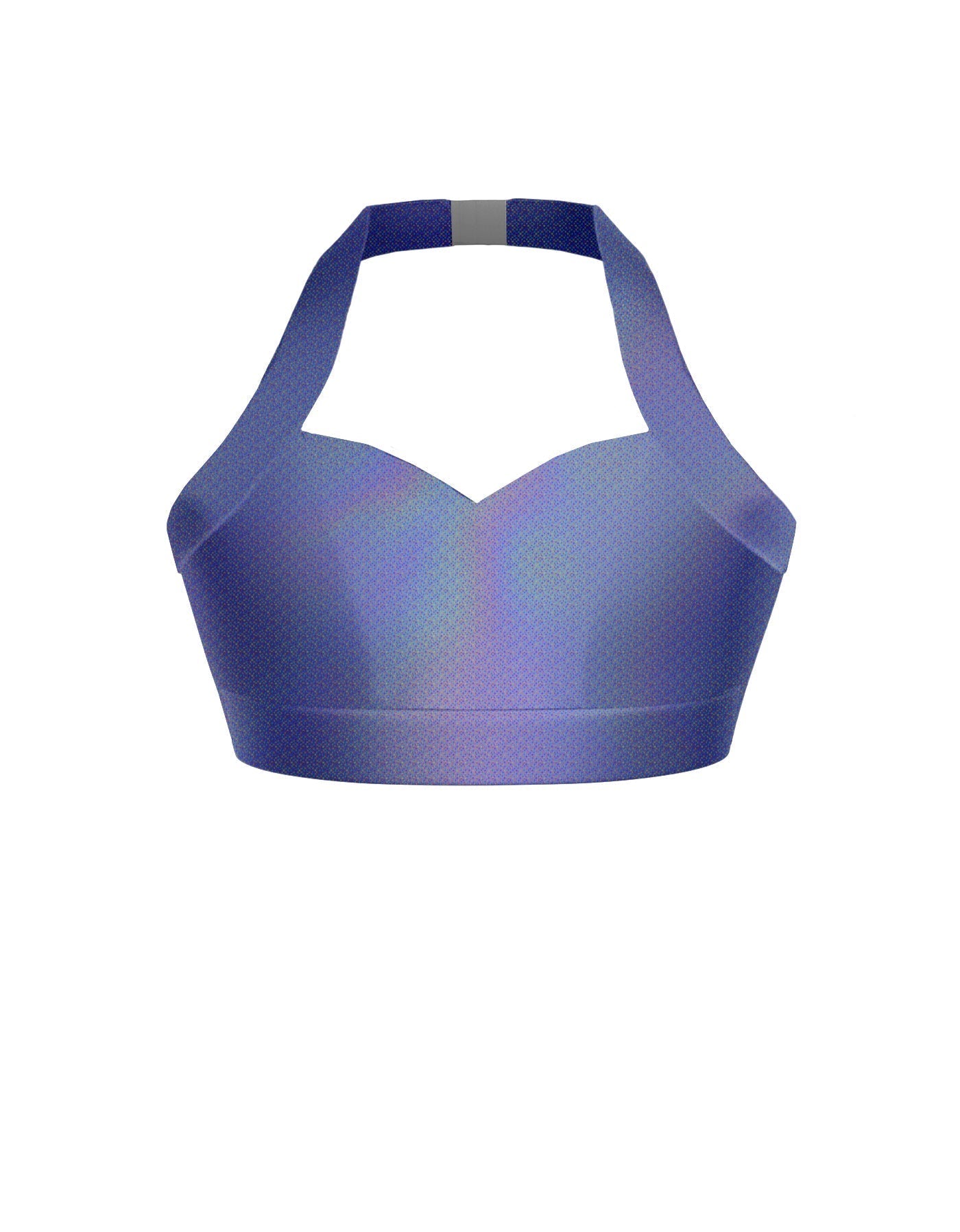 Hologram Halter Sweetheart Bra