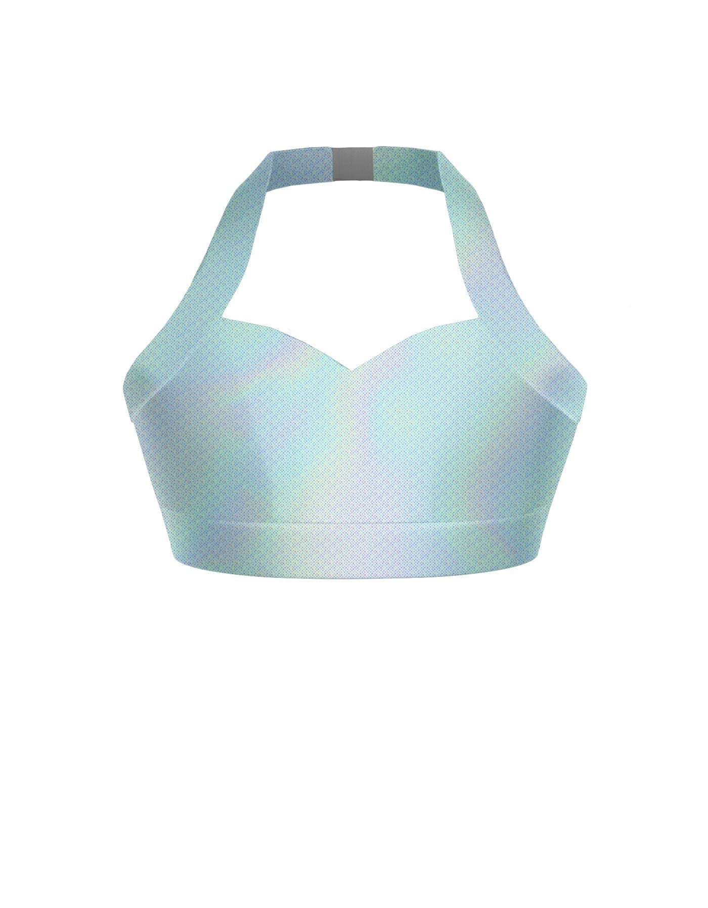 Hologram Halter Sweetheart Bra