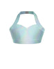 Hologram Halter Sweetheart Bra