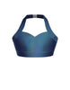 Hologram Halter Sweetheart Bra