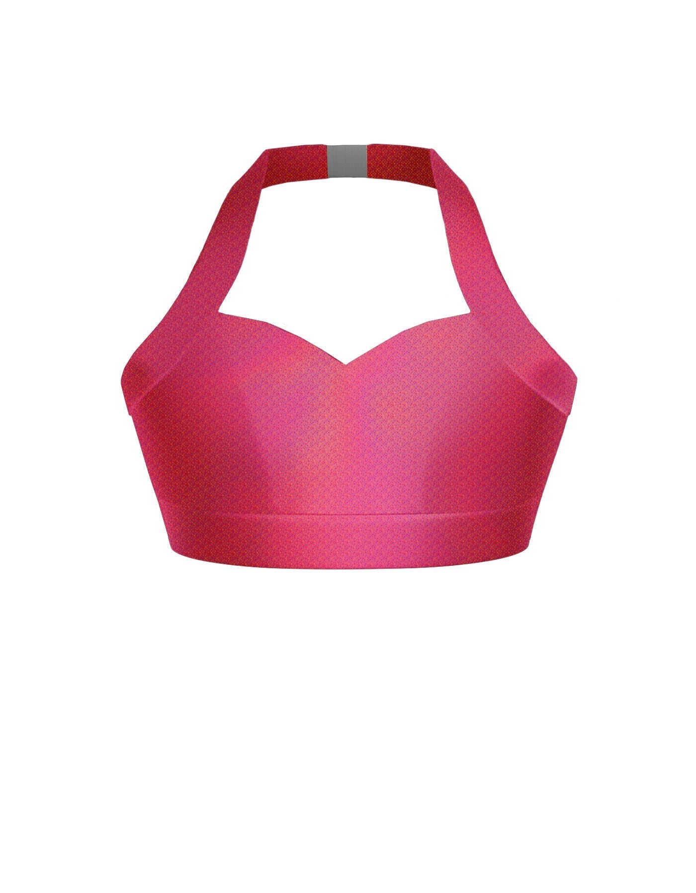 Hologram Halter Sweetheart Bra