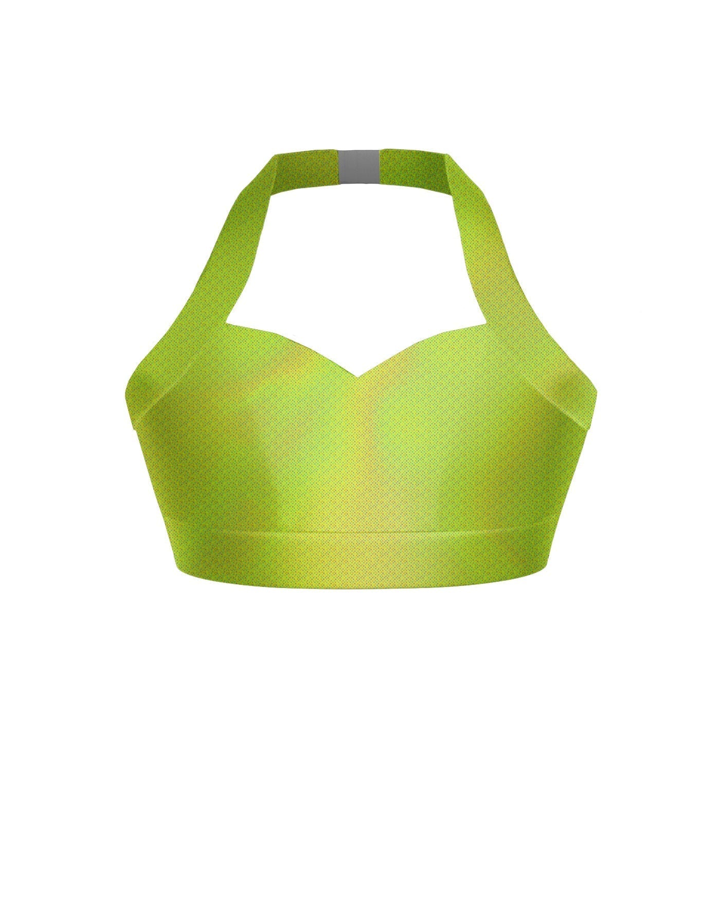 Hologram Halter Sweetheart Bra