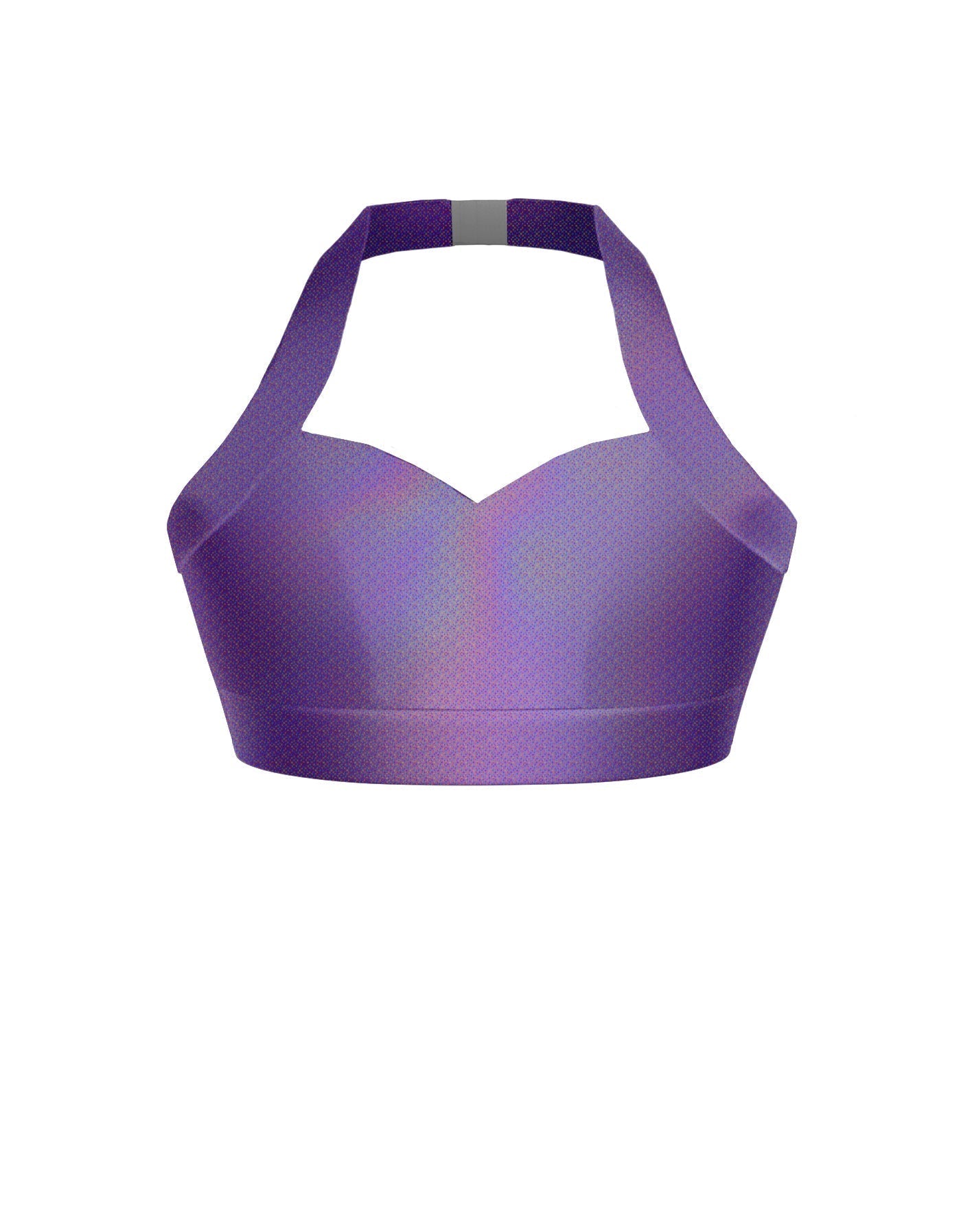 Hologram Halter Sweetheart Bra