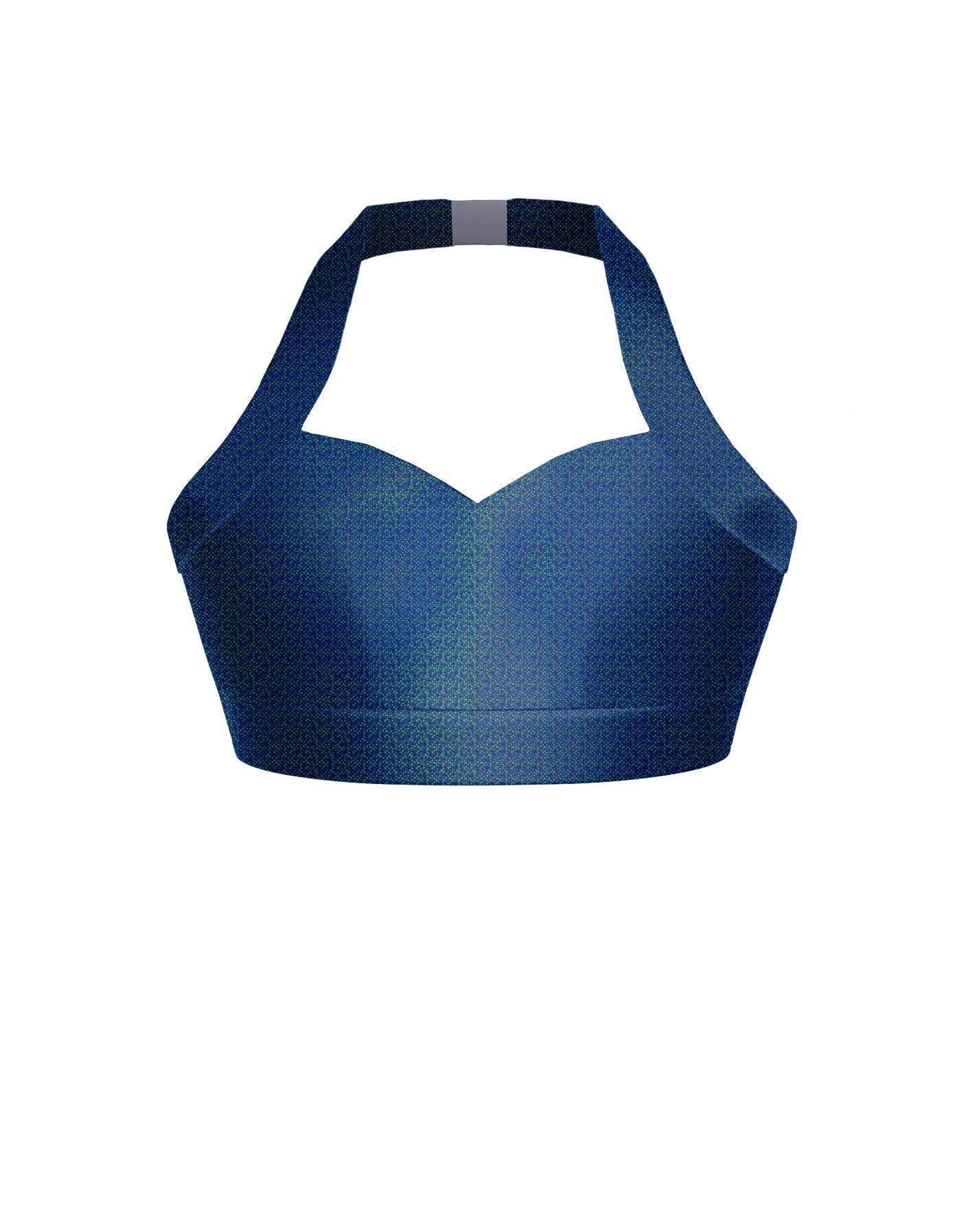 Hologram Halter Sweetheart Bra
