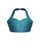 Hologram Halter Sweetheart Bra
