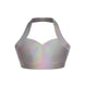 Hologram Halter Sweetheart Bra