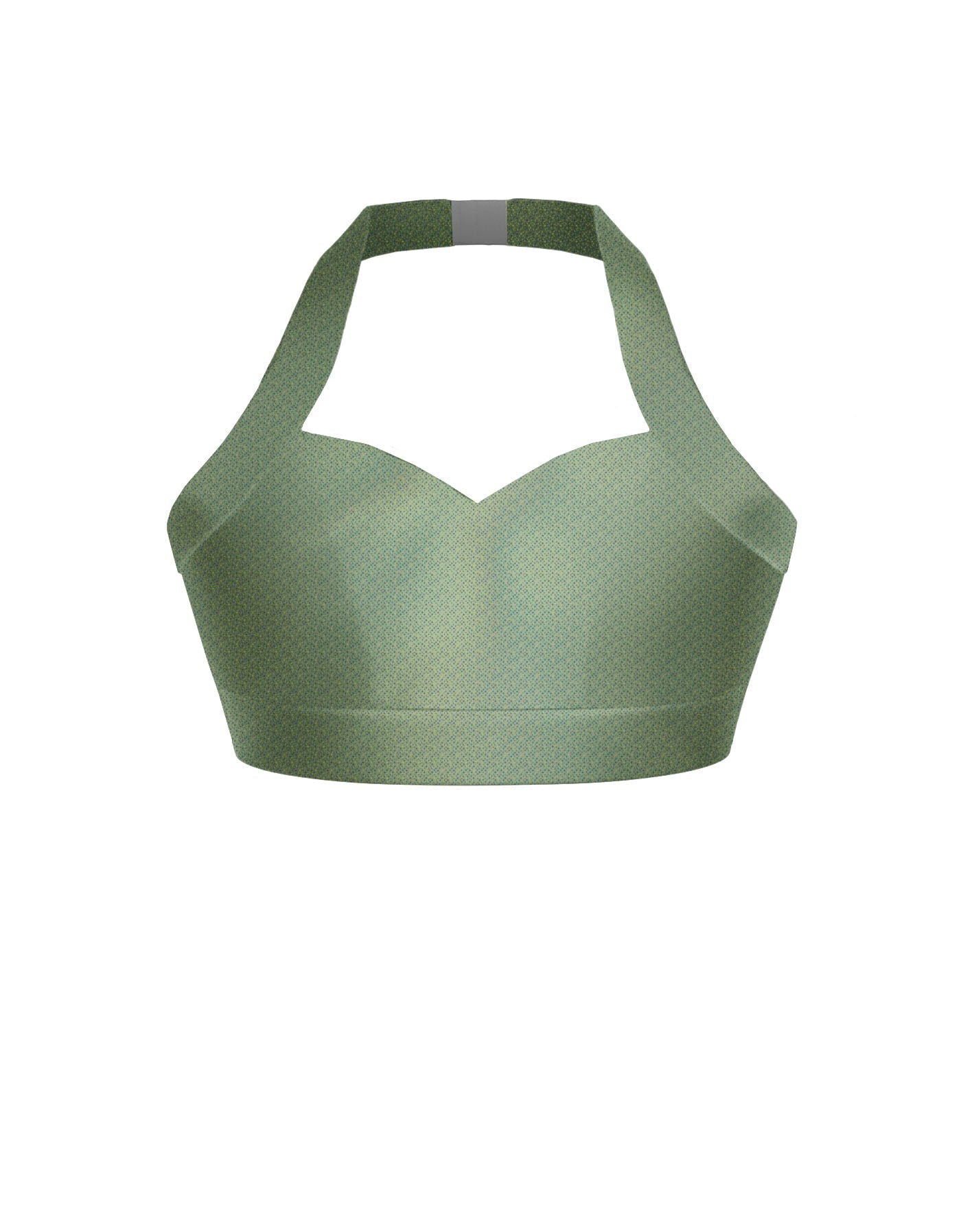 Hologram Halter Sweetheart Bra